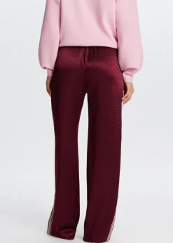 The Sting Satijnen broek met strepen<DAMES Broeken