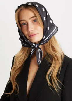 The Sting Sjaal met stippenpatroon<DAMES Sjaals