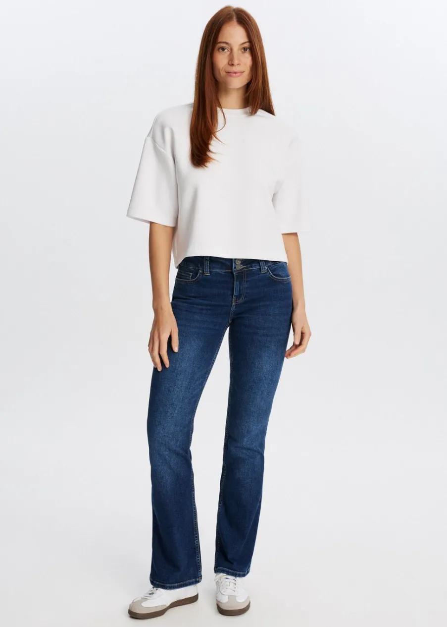 The Sting Soft flared jeans<DAMES Jeans
