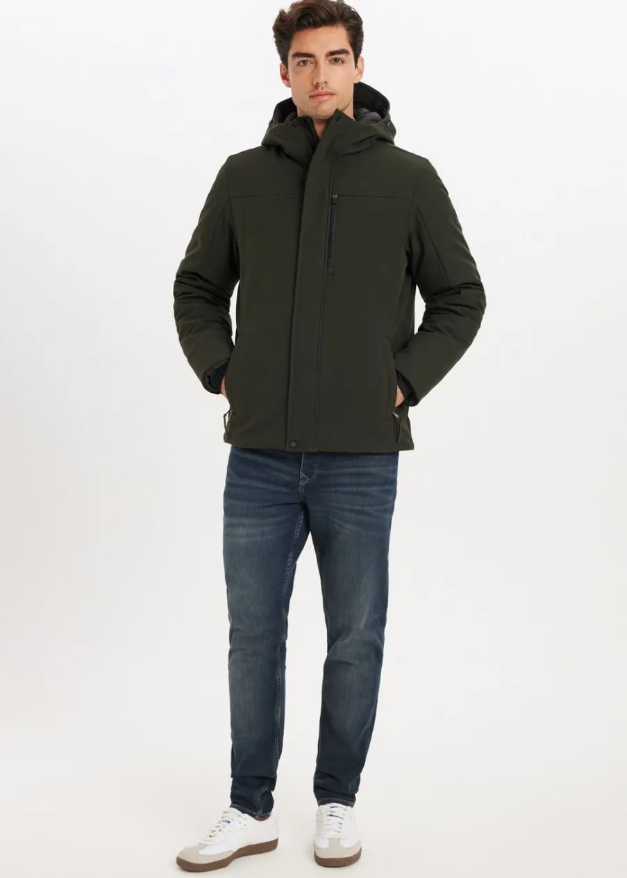 The Sting Softshell parka<Heren Jassen