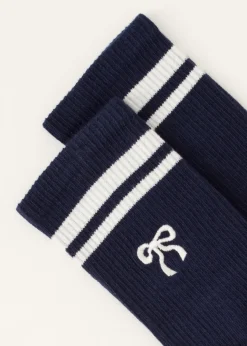 The Sting Sokken met geborduurd detail<DAMES Sokken