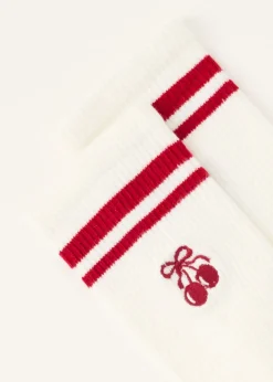 The Sting Sokken met geborduurd detail<DAMES Sokken