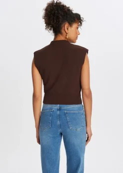 The Sting Spencer met hoge hals<DAMES Truien En Vesten