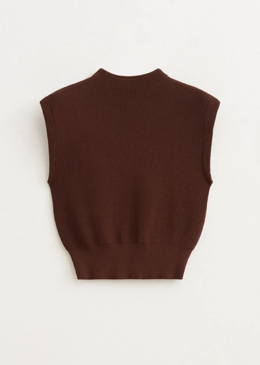 The Sting Spencer met hoge hals<DAMES Truien En Vesten