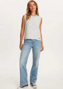 The Sting Spencer met knoopjes<DAMES Truien En Vesten