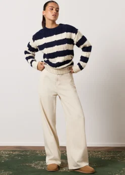 The Sting Straight leg jeans met baggy fit<DAMES Jeans