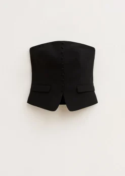 The Sting Strapless gilet<DAMES Tops