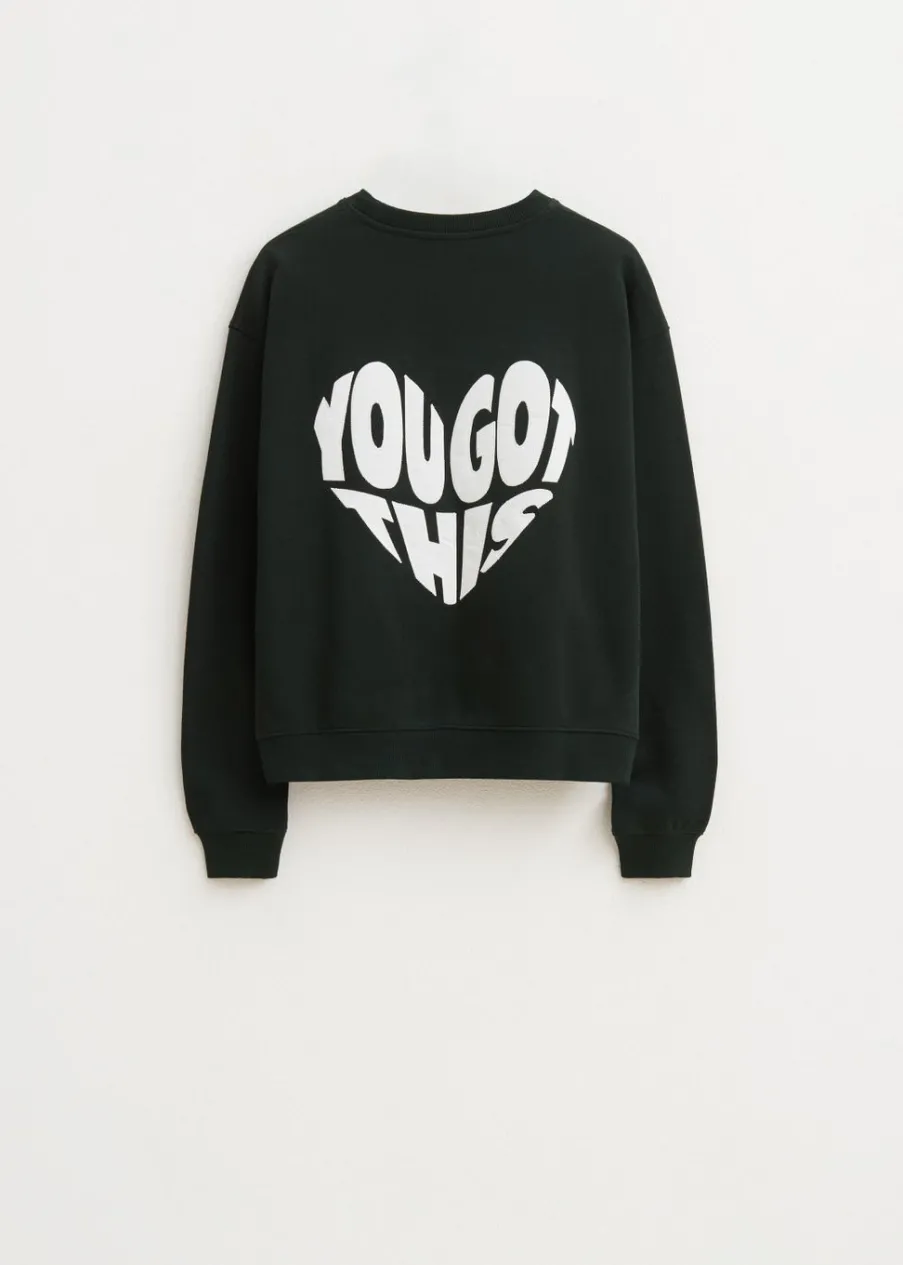 The Sting Sweater met backprint<DAMES Sweaters En Hoodies