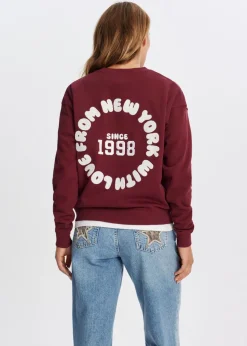 The Sting Sweater met backprint<DAMES Sweaters En Hoodies