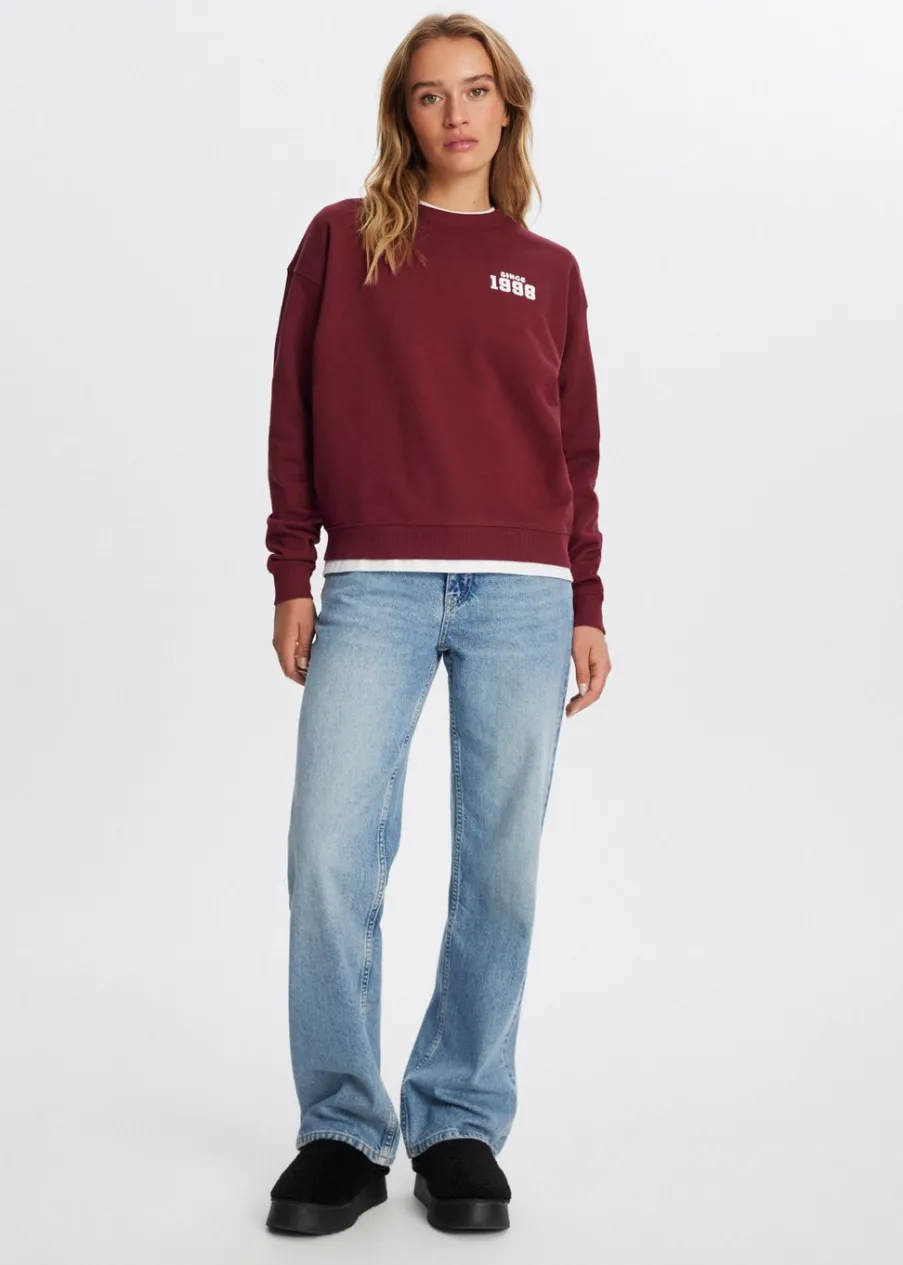 The Sting Sweater met backprint<DAMES Sweaters En Hoodies