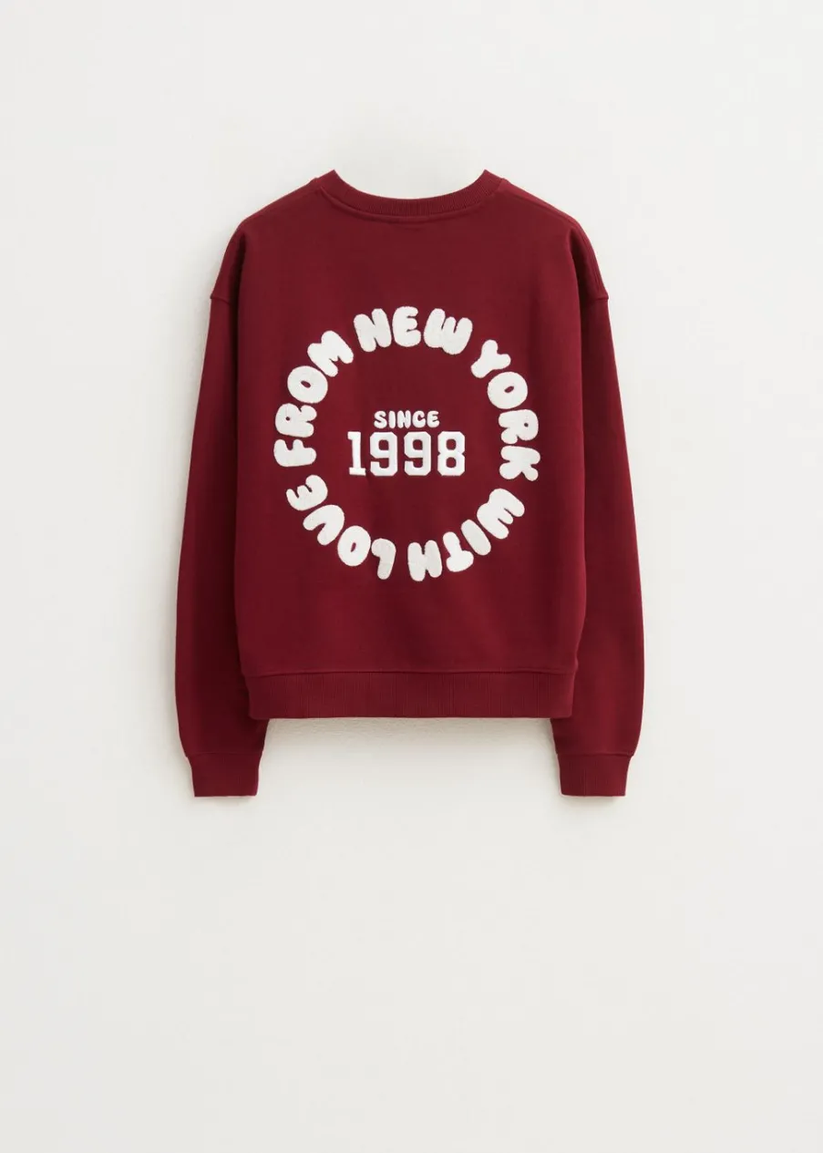 The Sting Sweater met backprint<DAMES Sweaters En Hoodies