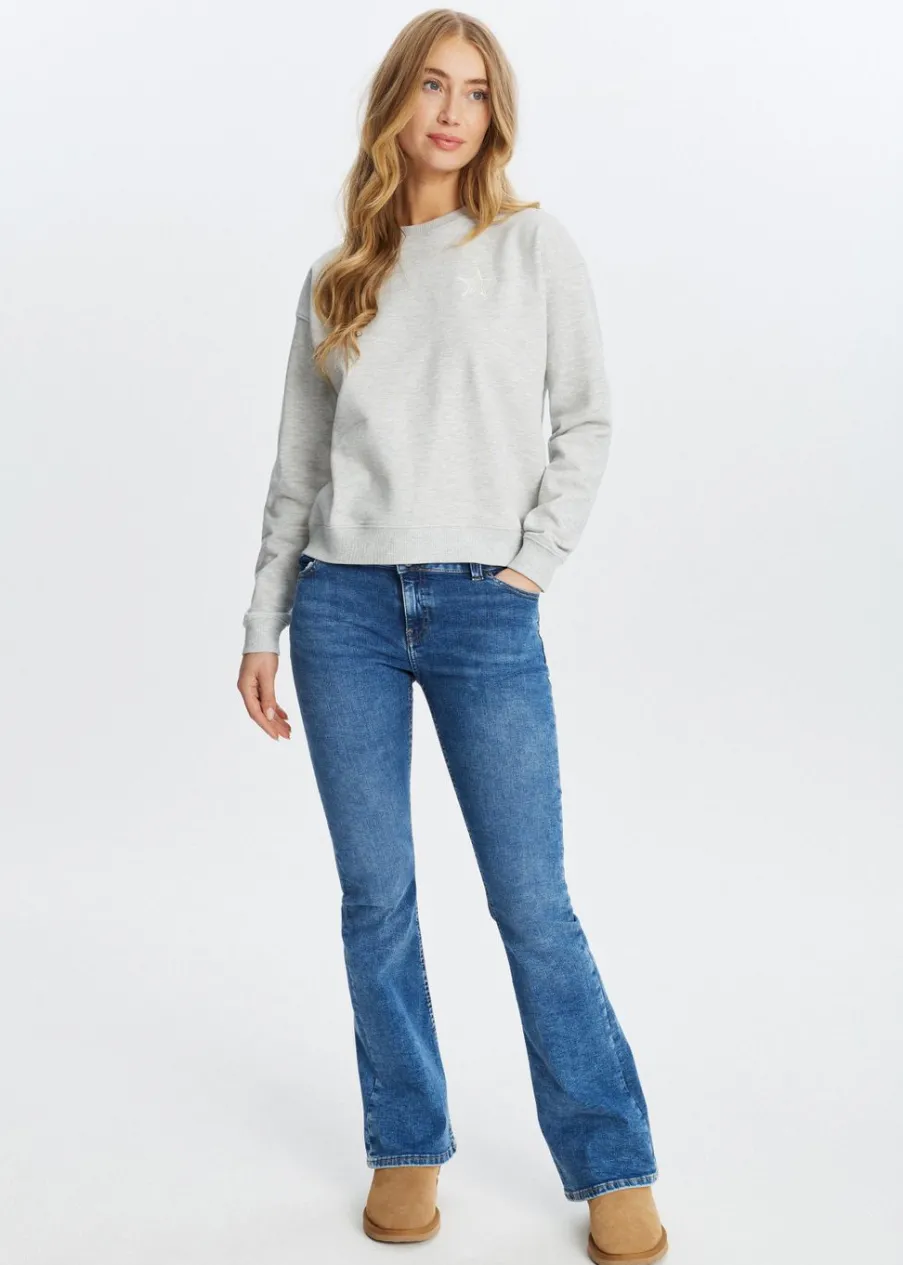 The Sting Sweater met backprint<DAMES Sweaters En Hoodies