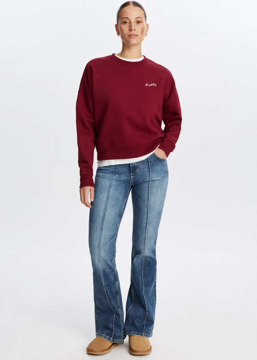 The Sting Sweater met broderie<DAMES Sweaters En Hoodies