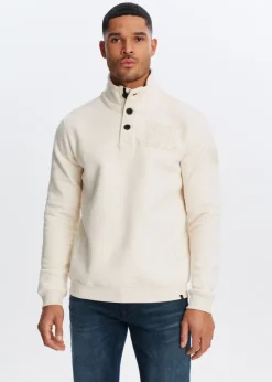 The Sting Sweater met knopen<Heren Sweaters En Hoodies