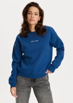 The Sting Sweater met merk print<DAMES Sweaters En Hoodies