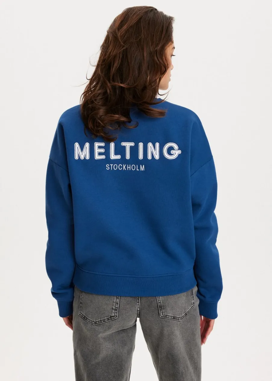 The Sting Sweater met merk print<DAMES Sweaters En Hoodies