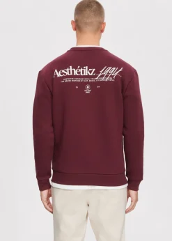 The Sting Sweater met print 1994<Heren Sweaters En Hoodies