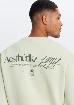 The Sting Sweater met print 1994<Heren Sweaters En Hoodies