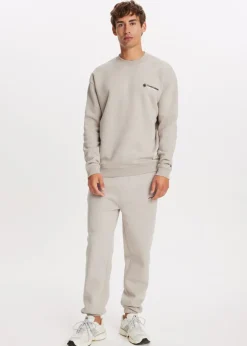 The Sting Sweater met print bloem<Heren Sweaters En Hoodies