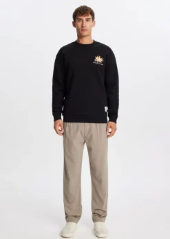 The Sting Sweater met print bloemen<Heren Sweaters En Hoodies