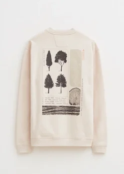 The Sting Sweater met print bomen<Heren Sweaters En Hoodies
