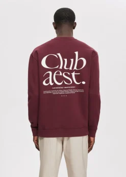 The Sting Sweater met print club<Heren Sweaters En Hoodies