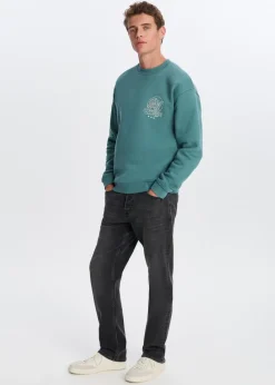 The Sting Sweater met print reigne<Heren Sweaters En Hoodies