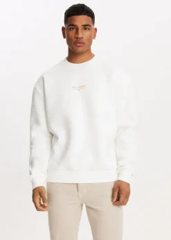 The Sting Sweater met print society<Heren Sweaters En Hoodies