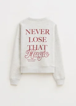 The Sting Sweater met tekstprint<DAMES Sweaters En Hoodies