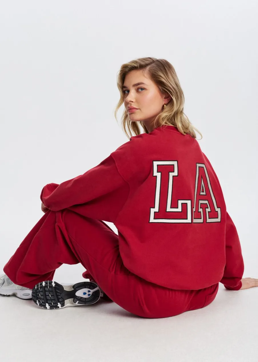 The Sting Sweater met tekstprint<DAMES Sweaters En Hoodies