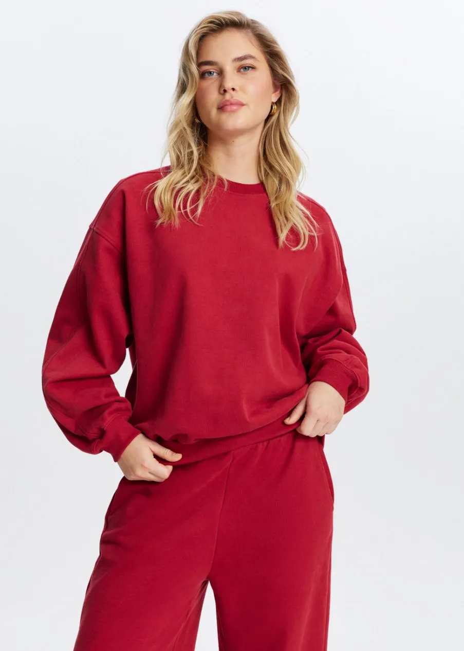 The Sting Sweater met tekstprint<DAMES Sweaters En Hoodies