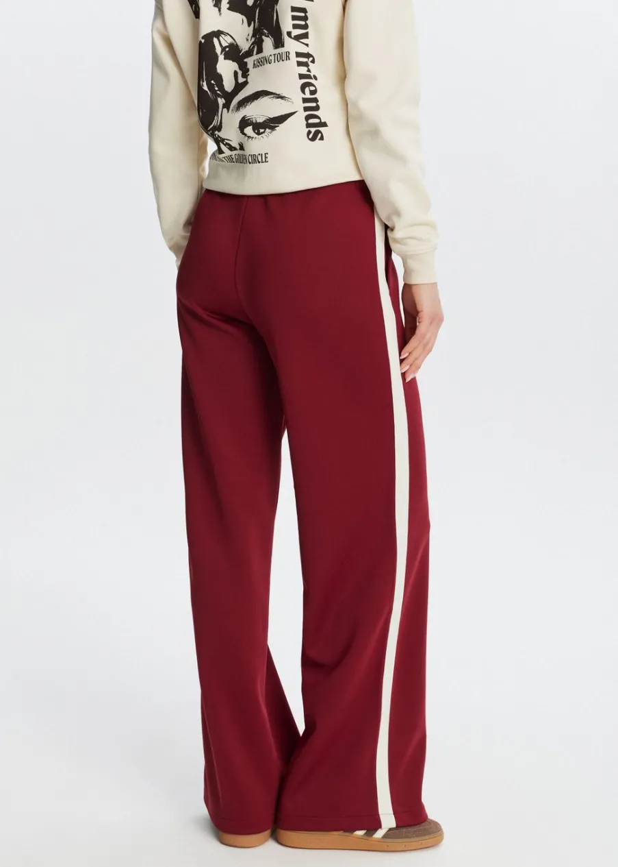 The Sting Sweatpants met streep<DAMES Broeken