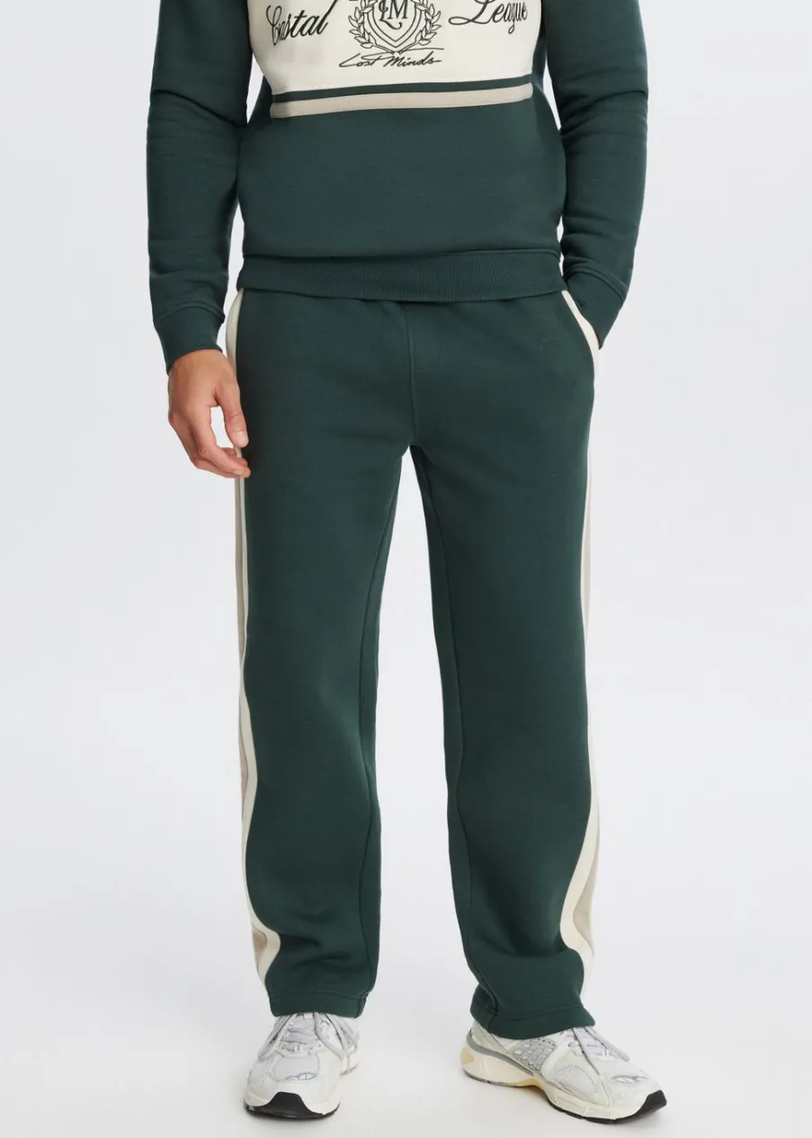 The Sting Sweatpants met streepdetail<Heren Broeken