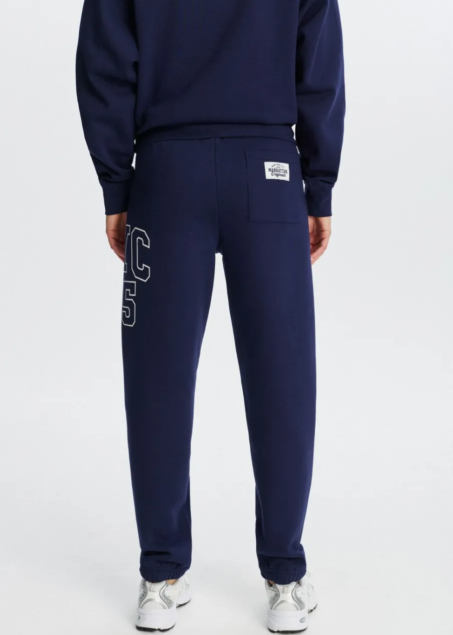 The Sting Sweatpants met zijprint<DAMES Broeken