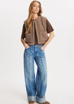 The Sting Teddy gilet<DAMES Blazers En Gilets