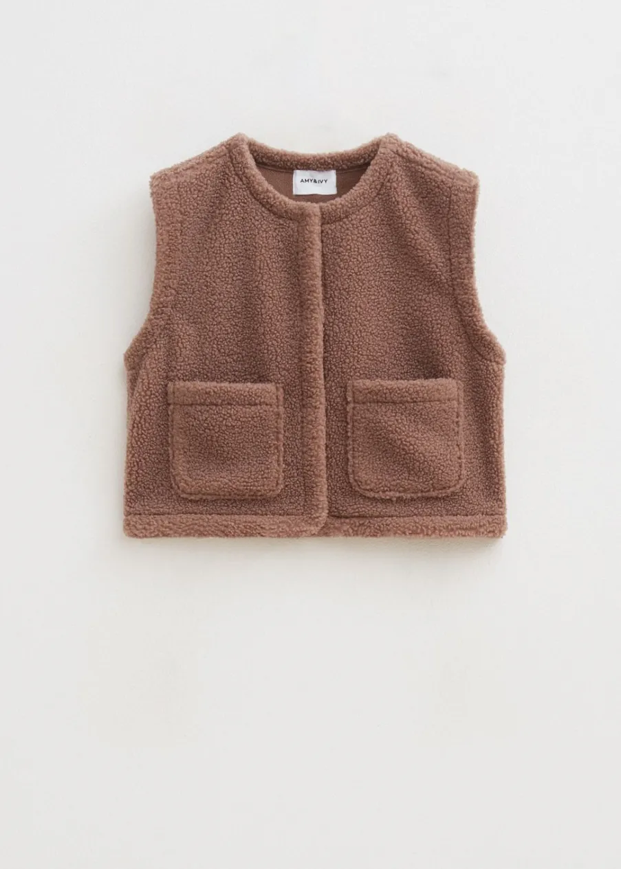 The Sting Teddy gilet<DAMES Blazers En Gilets