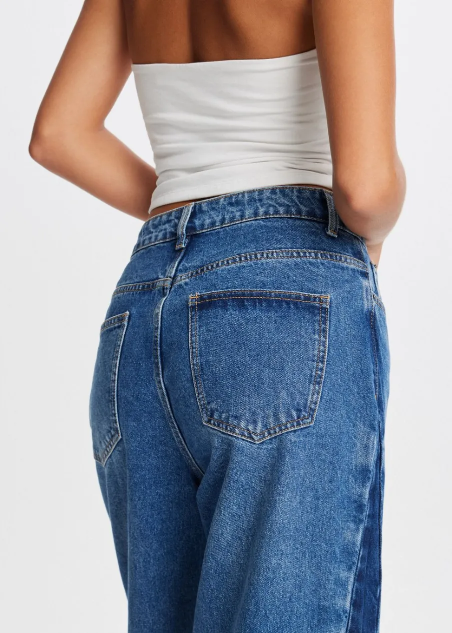 The Sting 2-tone wide leg jeans<DAMES Jeans