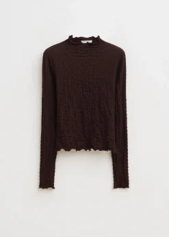 The Sting Top met strikdetail<DAMES Tops