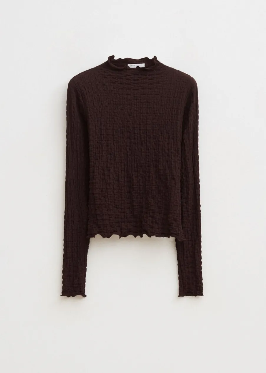 The Sting Top met strikdetail<DAMES Tops