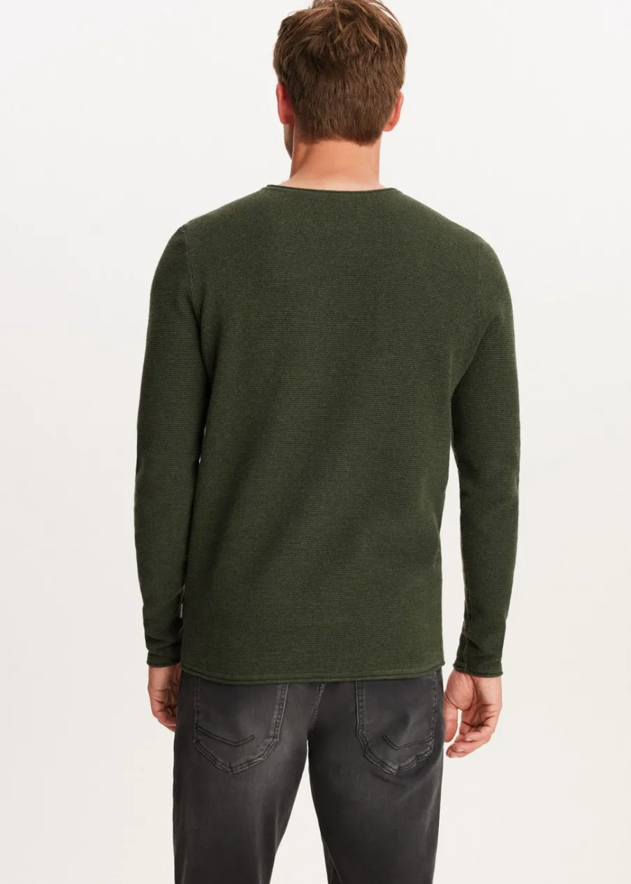 The Sting Trui melange<Heren Basics|Truien En Vesten