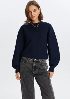 The Sting Trui met balloon mouwen<DAMES Truien En Vesten