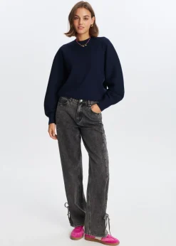 The Sting Trui met balloon mouwen<DAMES Truien En Vesten