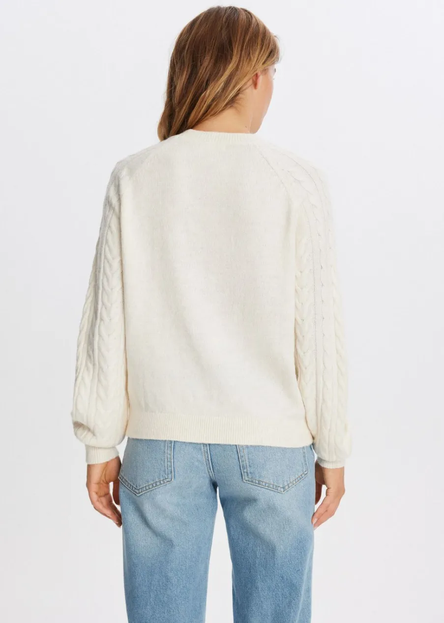 The Sting Trui met borduurdetail<DAMES Truien En Vesten