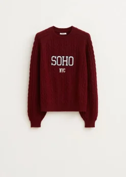 The Sting Trui met borduurdetail<DAMES Truien En Vesten