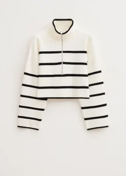 The Sting Trui met half zip<DAMES Truien En Vesten