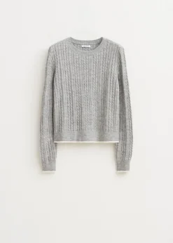 The Sting Trui met kabelpatroon<DAMES Truien En Vesten