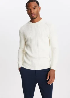 The Sting Trui met kabelstructuur<Heren Truien En Vesten