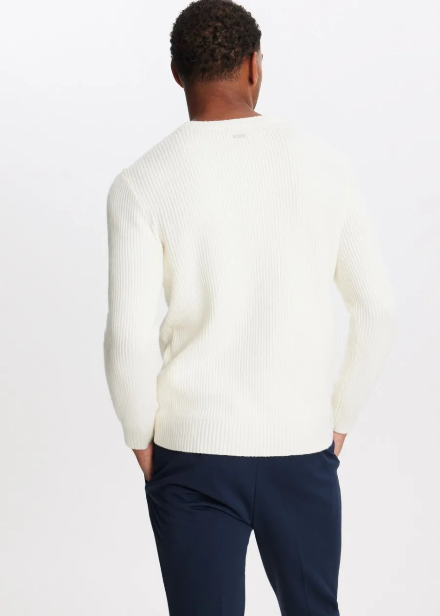 The Sting Trui met kabelstructuur<Heren Truien En Vesten