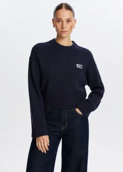 The Sting Trui met label<DAMES Truien En Vesten