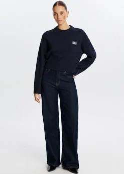 The Sting Trui met label<DAMES Truien En Vesten